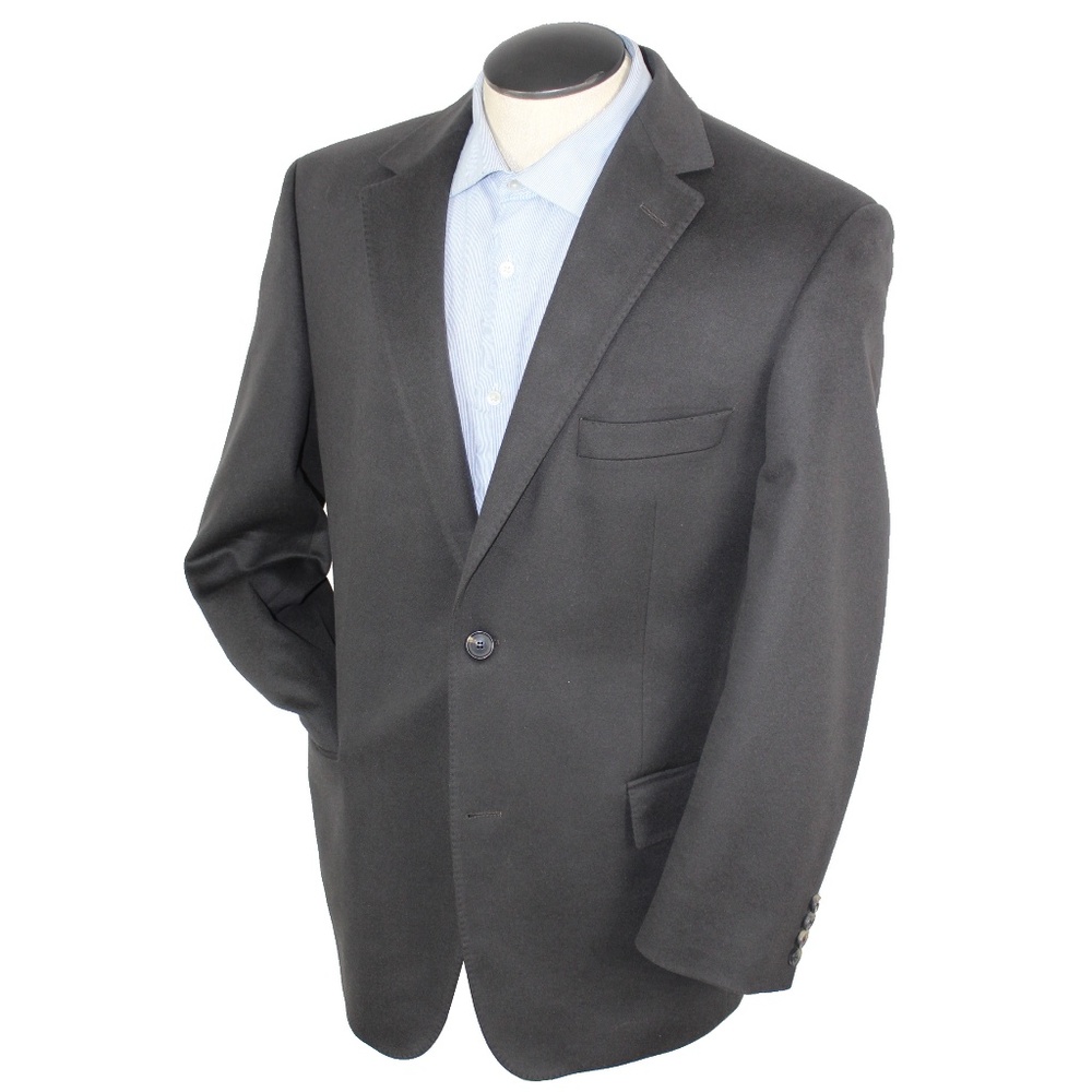 HUGO BOSS 100% CASHMERE grey blazer 42R US